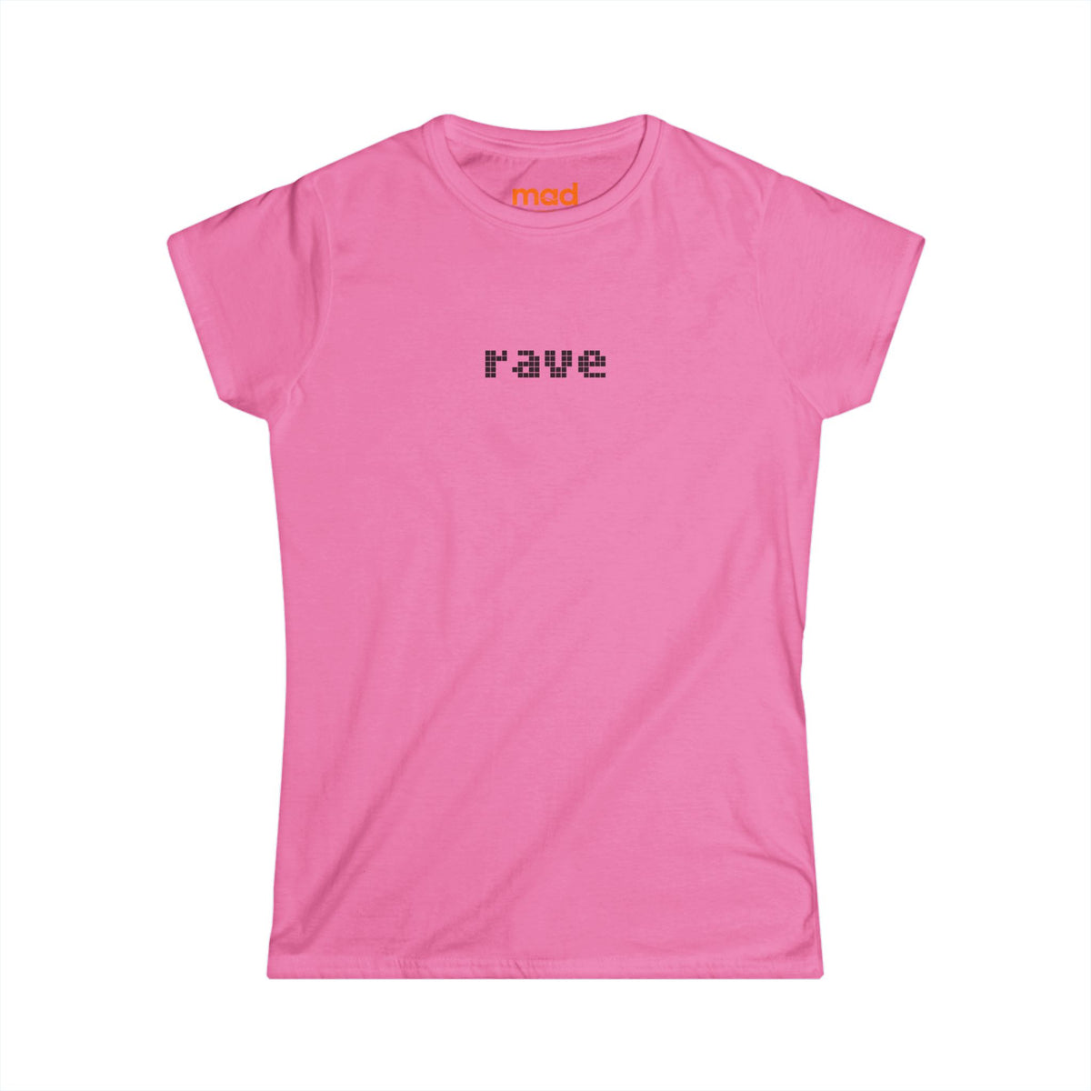 'rave' - Girls Fitted Tee