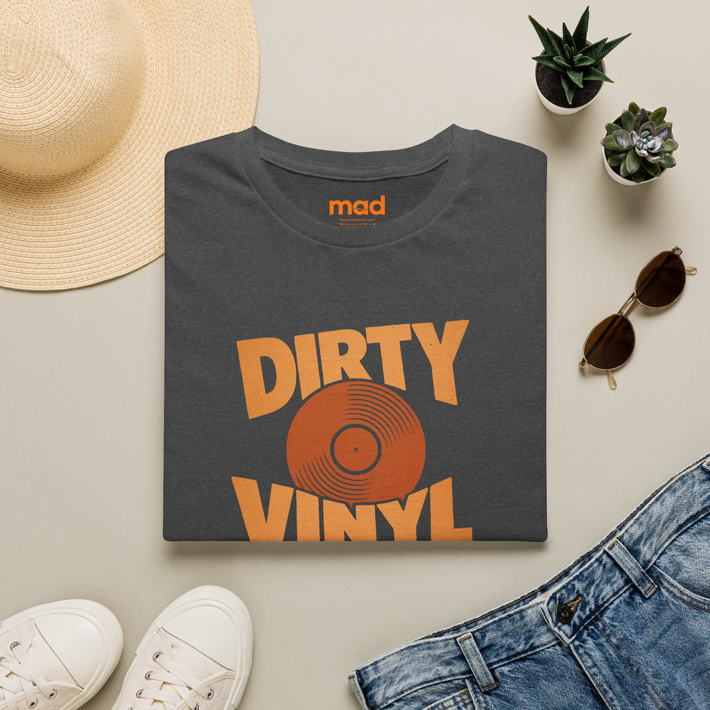 'Dirty Vinyl Pusher' - Vinyl Version - Unisex Tee