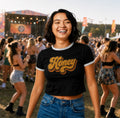 'Honey' - Girls Ringer Tee