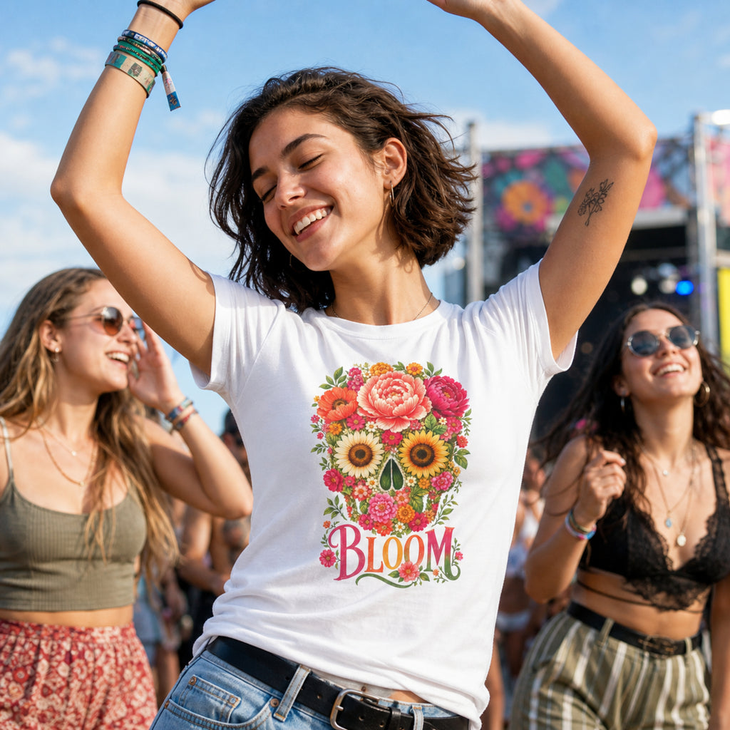 'Bloom' - Girls fitted Tee
