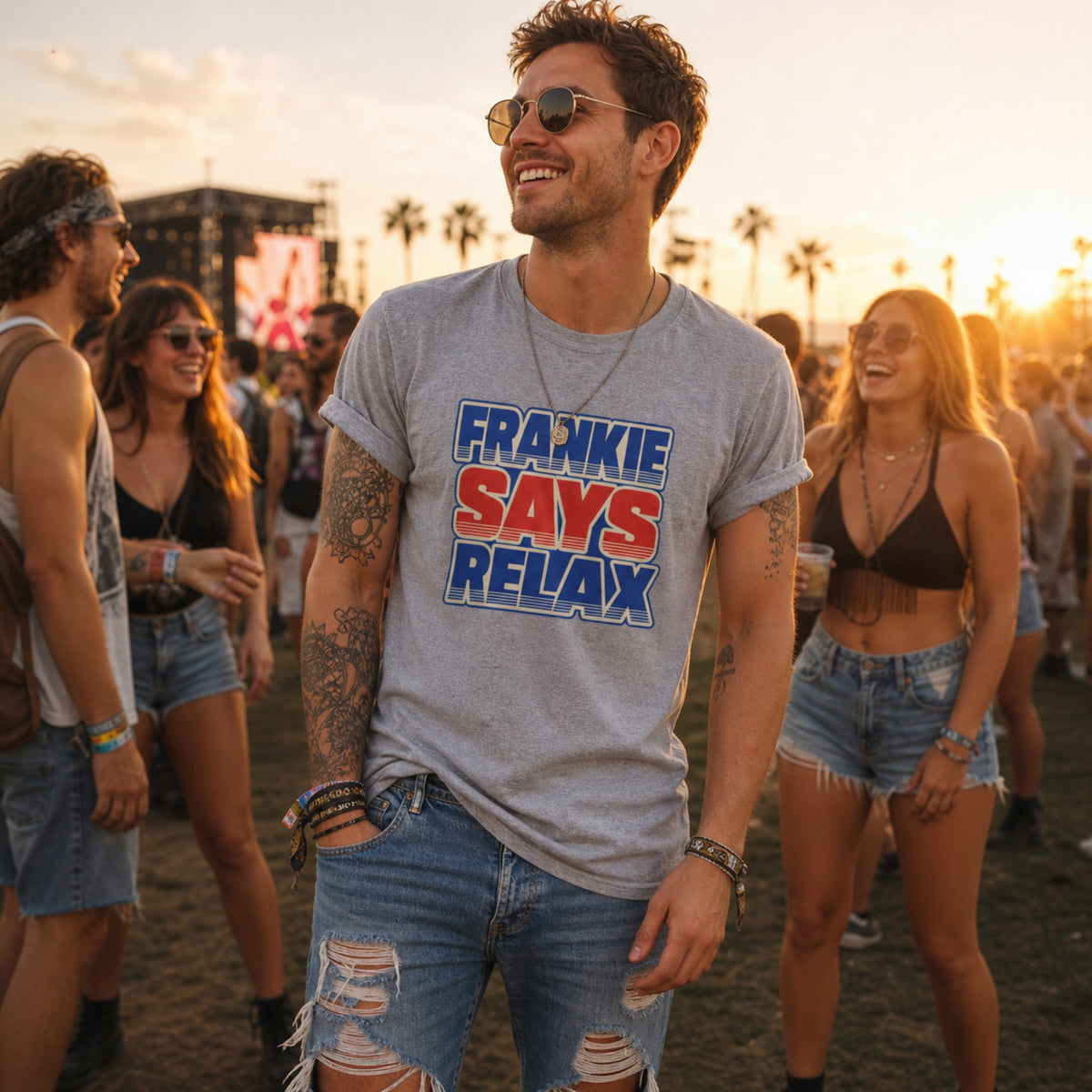'Frankie Says Relax' Alternative - Unisex Tee
