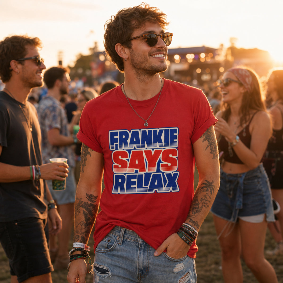 'Frankie Says Relax' Alternative - Unisex Tee