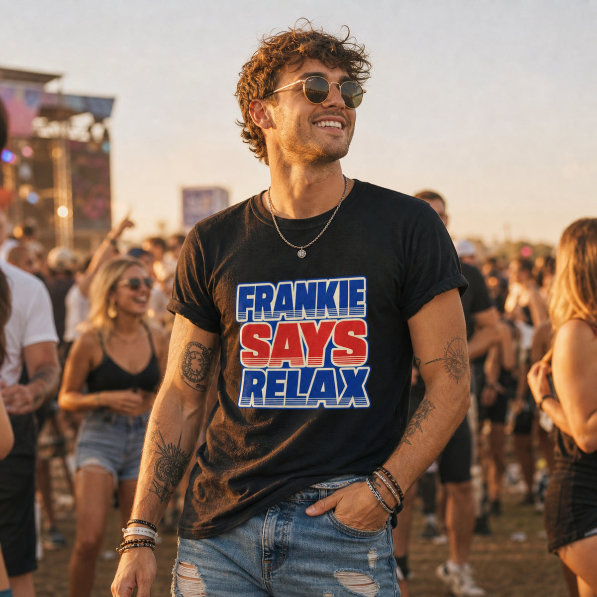 'Frankie Says Relax' Alternative - Unisex Tee