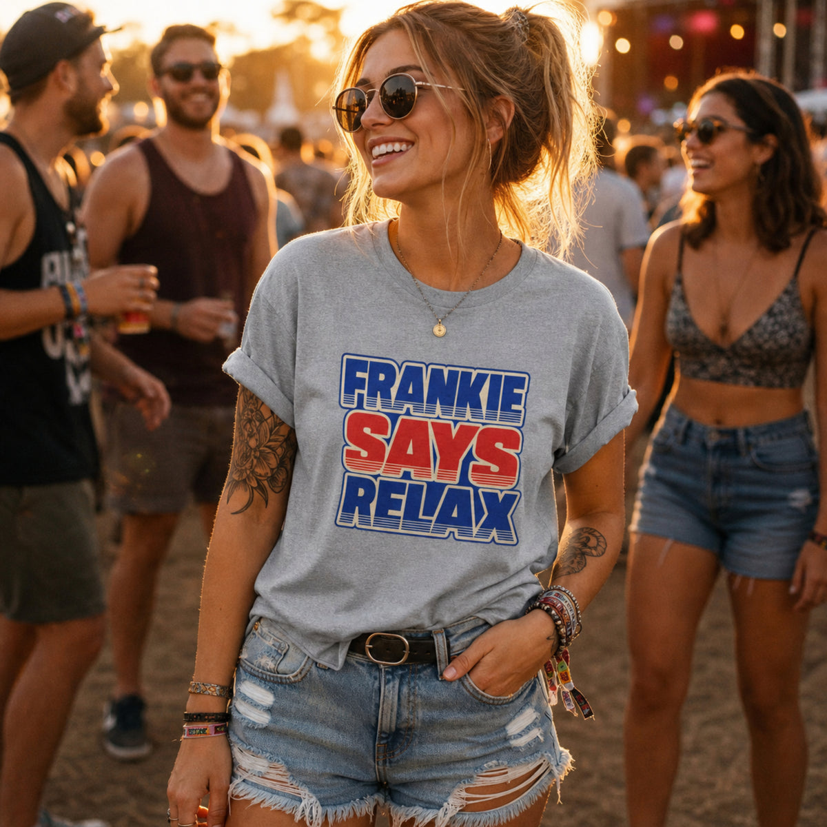'Frankie Says Relax' Alternative - Unisex Tee
