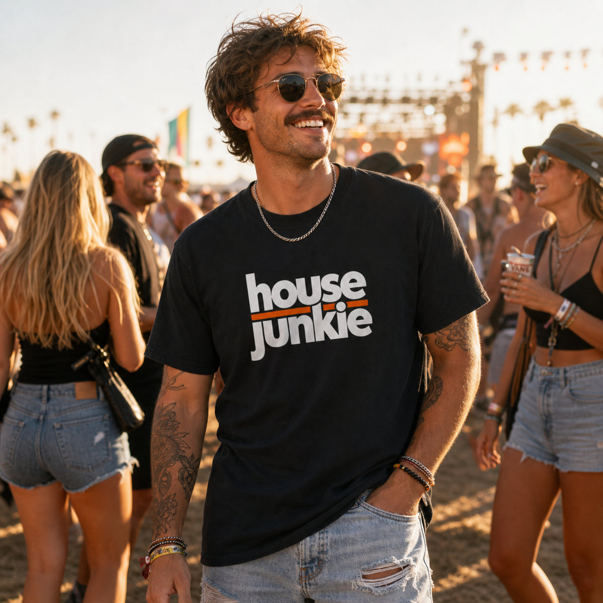 'House Junkie' - Unisex Tee