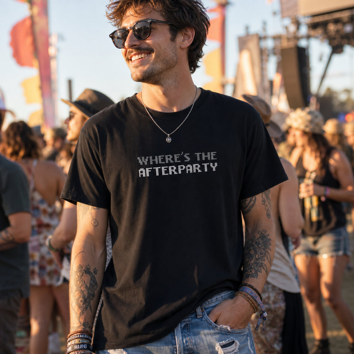 'Where's the afterparty' - Unisex Tee