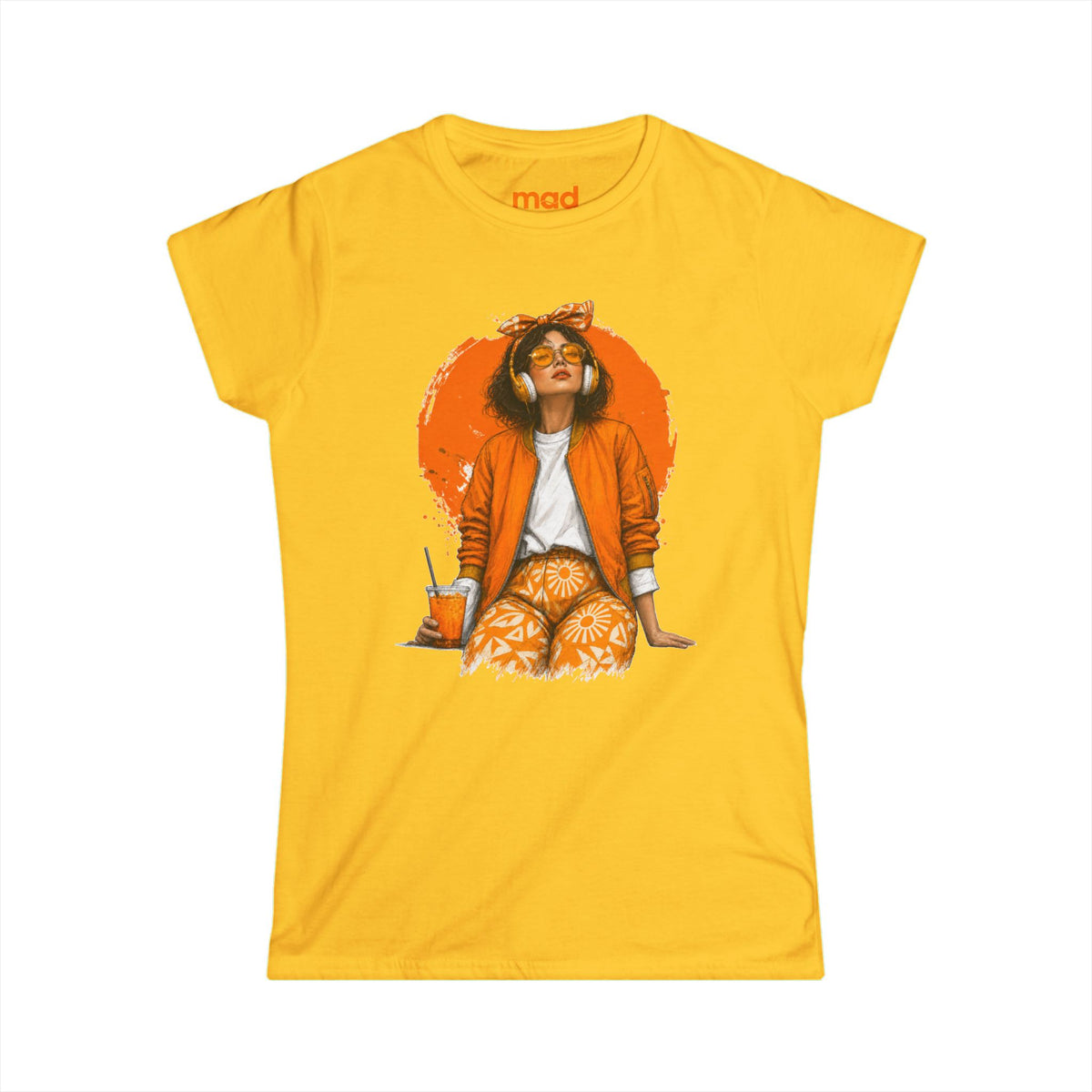 'Daydreams Brunette' - Girls Fitted Tee