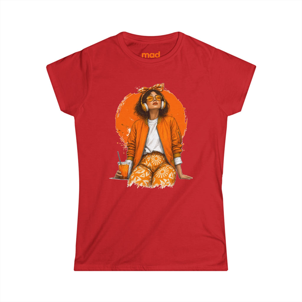'Daydreams Brunette' - Girls Fitted Tee