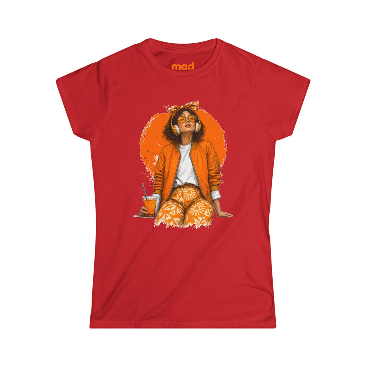'Daydreams Brunette' - Girls Fitted Tee