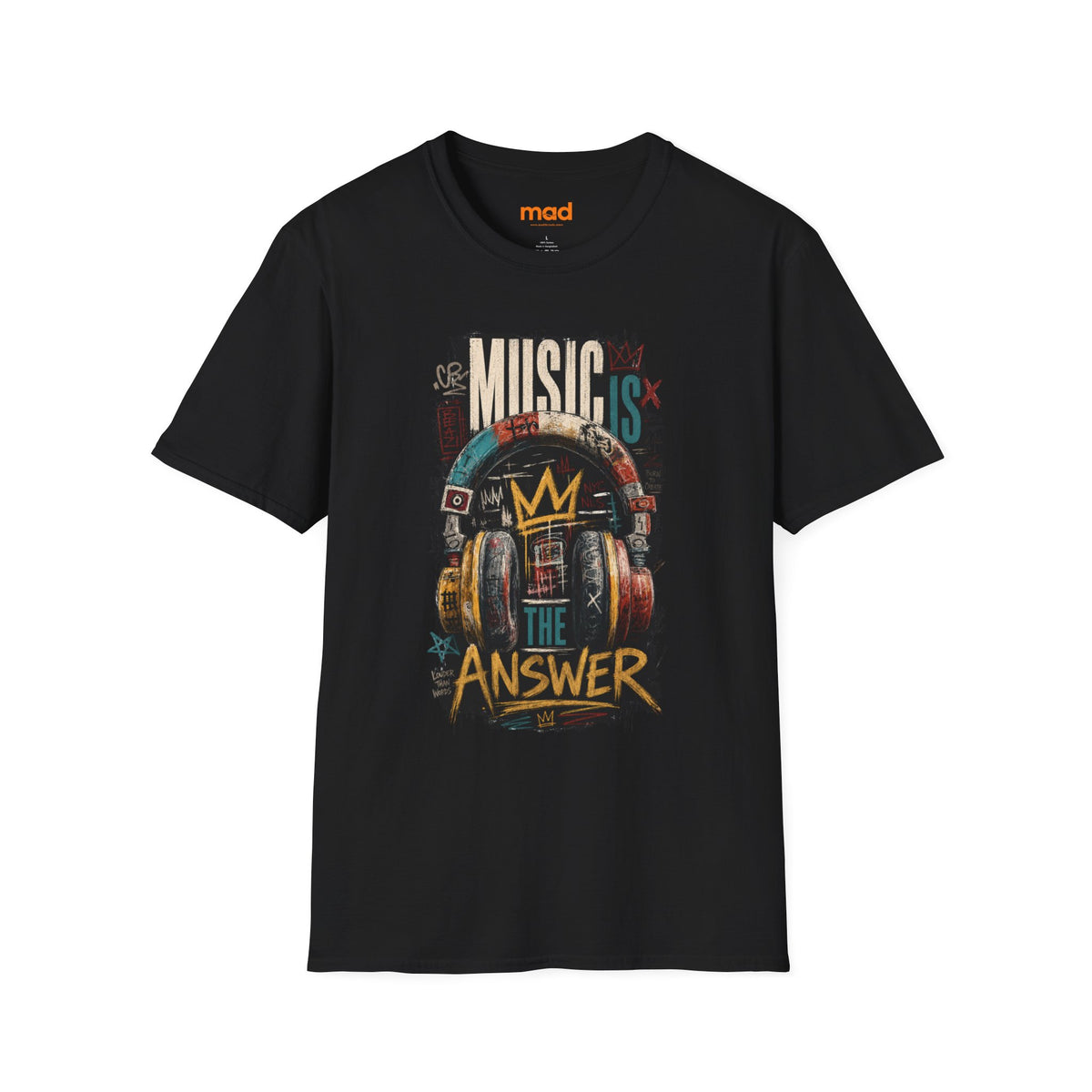 'Music is' - Unisex Tee