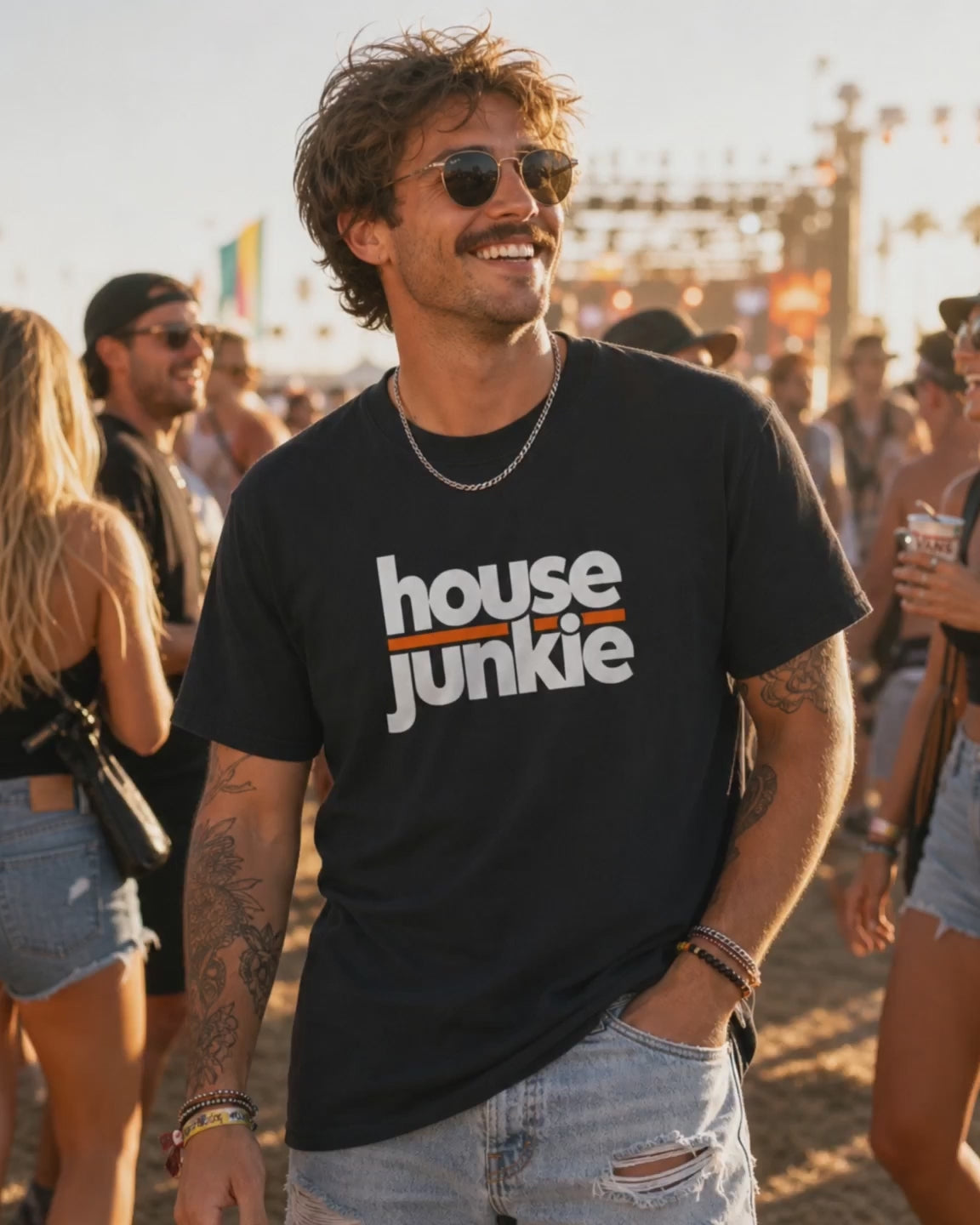 'House Junkie' - Unisex Tee